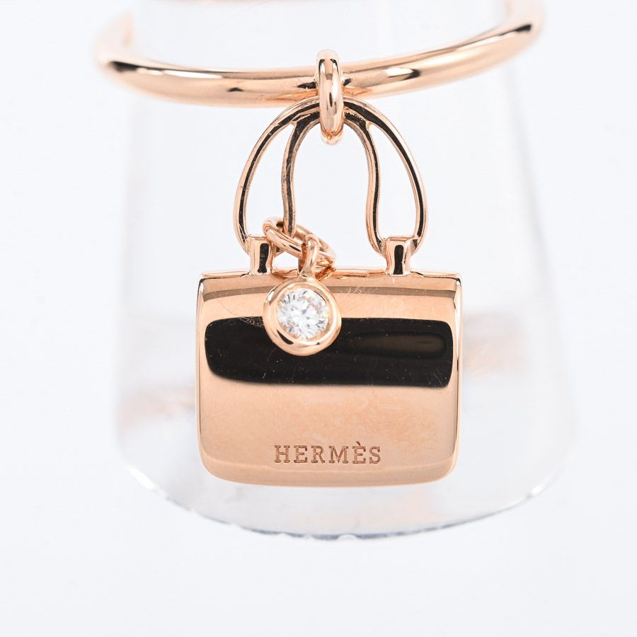 【指先にアクセント♪】HERMES コンスタンスアミュレットリング 指先にアクセント♪】HERMES コンスタンスアミュレットリング