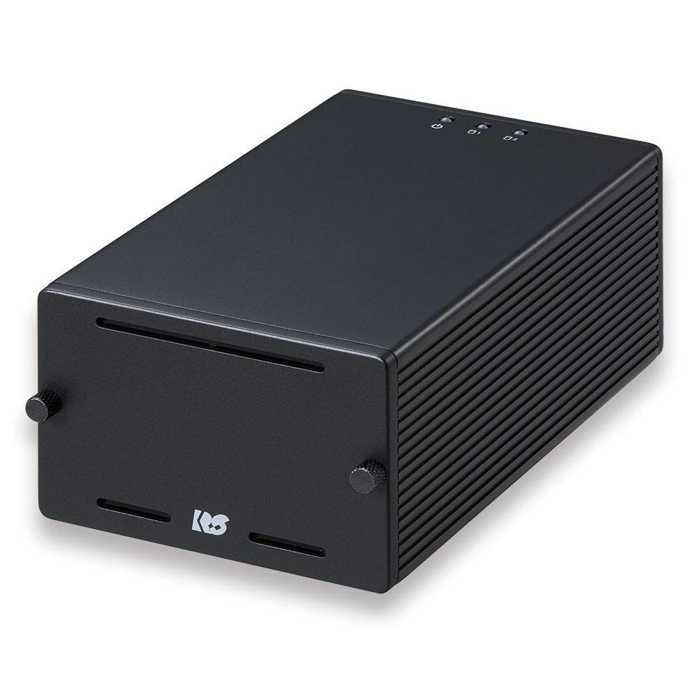 USB3.2 Gen2 ラトックシステム RAIDケース 2.5インチHDD|SSD 2台用 10Gbps対応 RS-EC22-U31RA