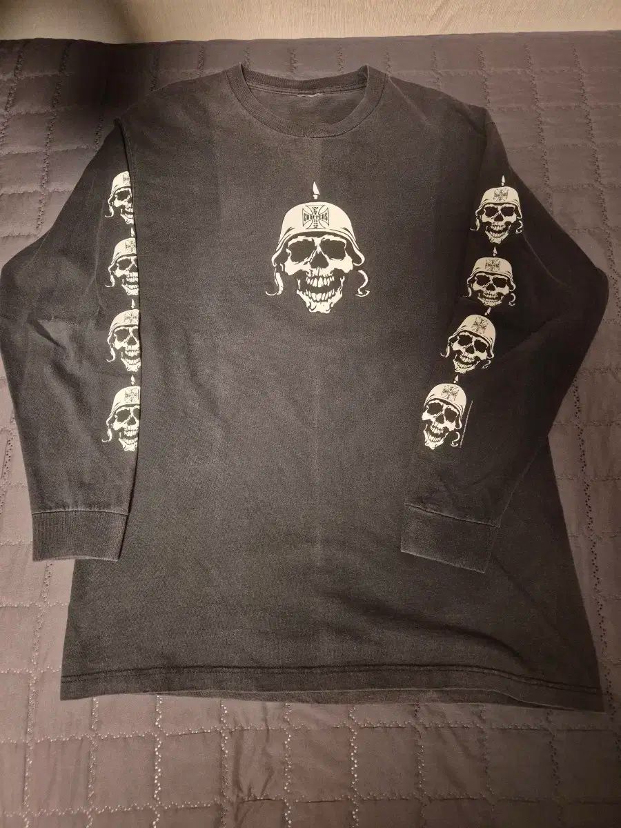 03s ウェストコーストチャパース スカルソール ロングスリーブ