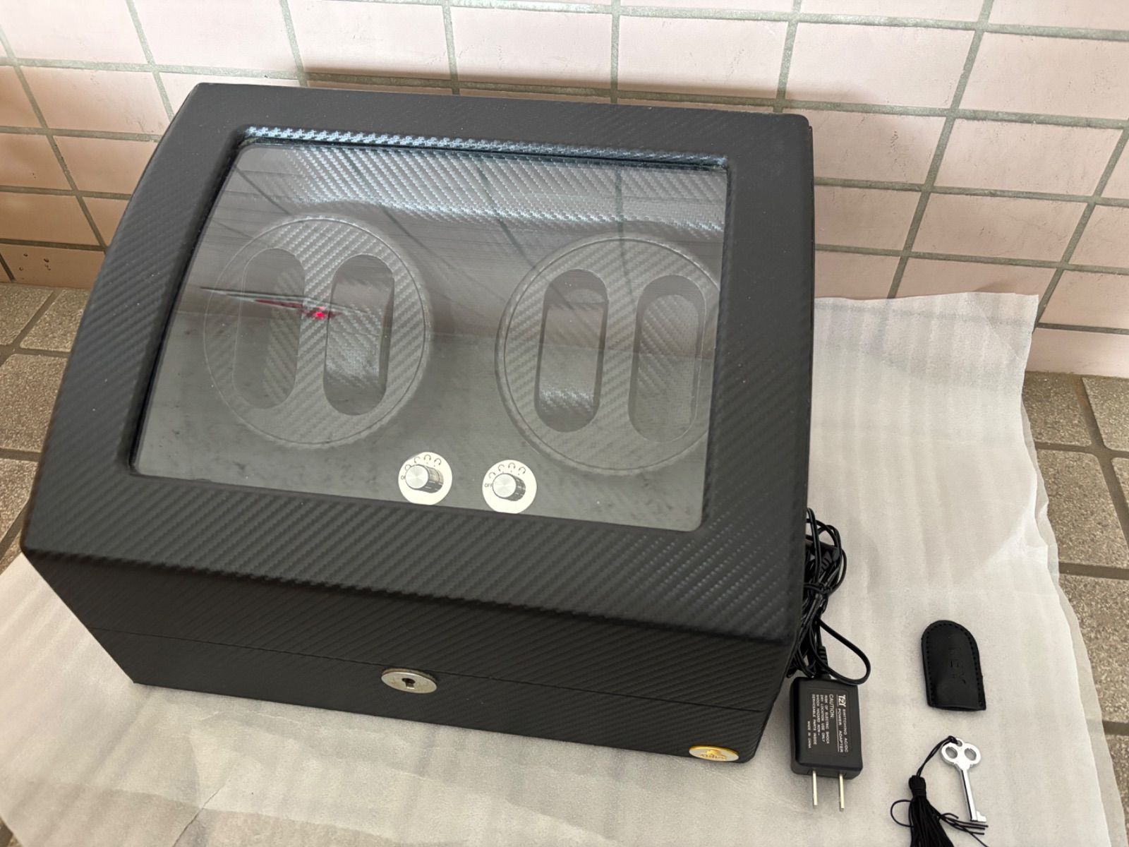 ABIES アビエス　ワインディングマシーン　時計自動巻き上げ機　　6本巻き ABIES アビエス ワインディングマシーン 時計自動巻き上げ機 6本巻き