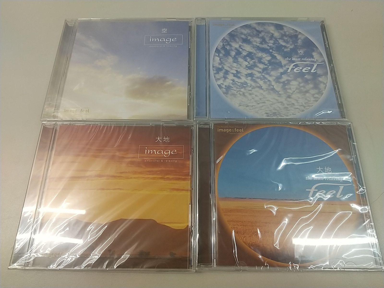 一部CD欠品・未開封】image&feel The Relaxing Music Collection