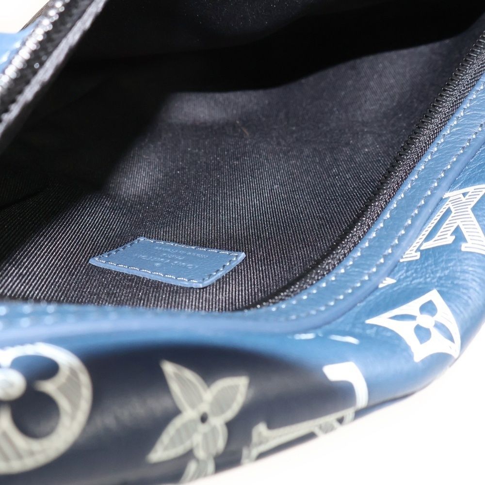 希少カラー ルイヴィトン エピ ティルシット 青 ウエストポーチ LOUIS