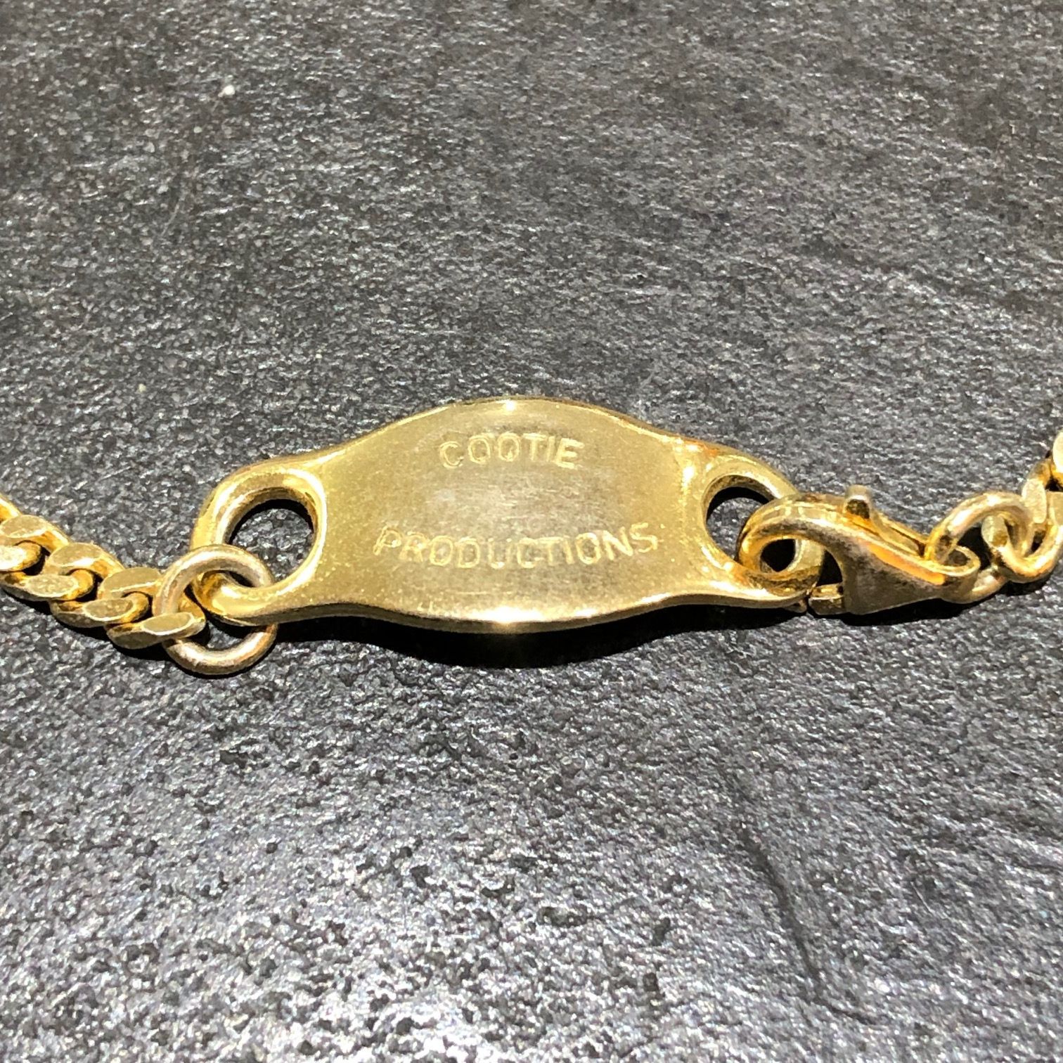 COOTIE Raza Necklace CTE-21S517 ゴールド COOTIE (クーティー) Raza Necklace (ラサネックレス) Gold