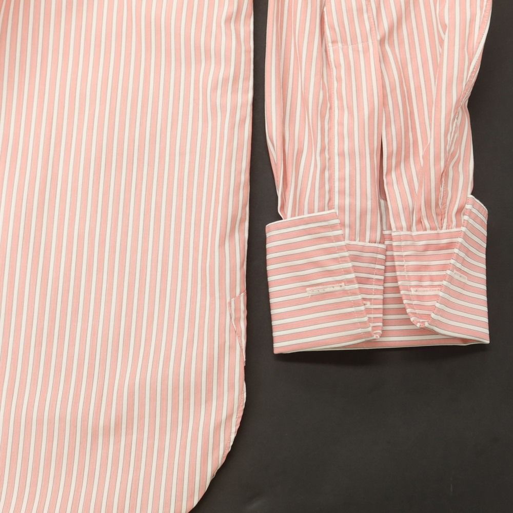 Charvet シャルべ マルチカラーストライプ BDシャツ Charvet シャルべ マルチカラーストライプ BDシャツ 青ストライプ