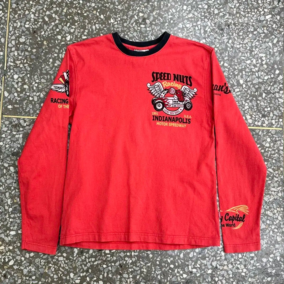 テッドカンパニー テッドマン レーシング ロングスリーブ Tシャツ 40