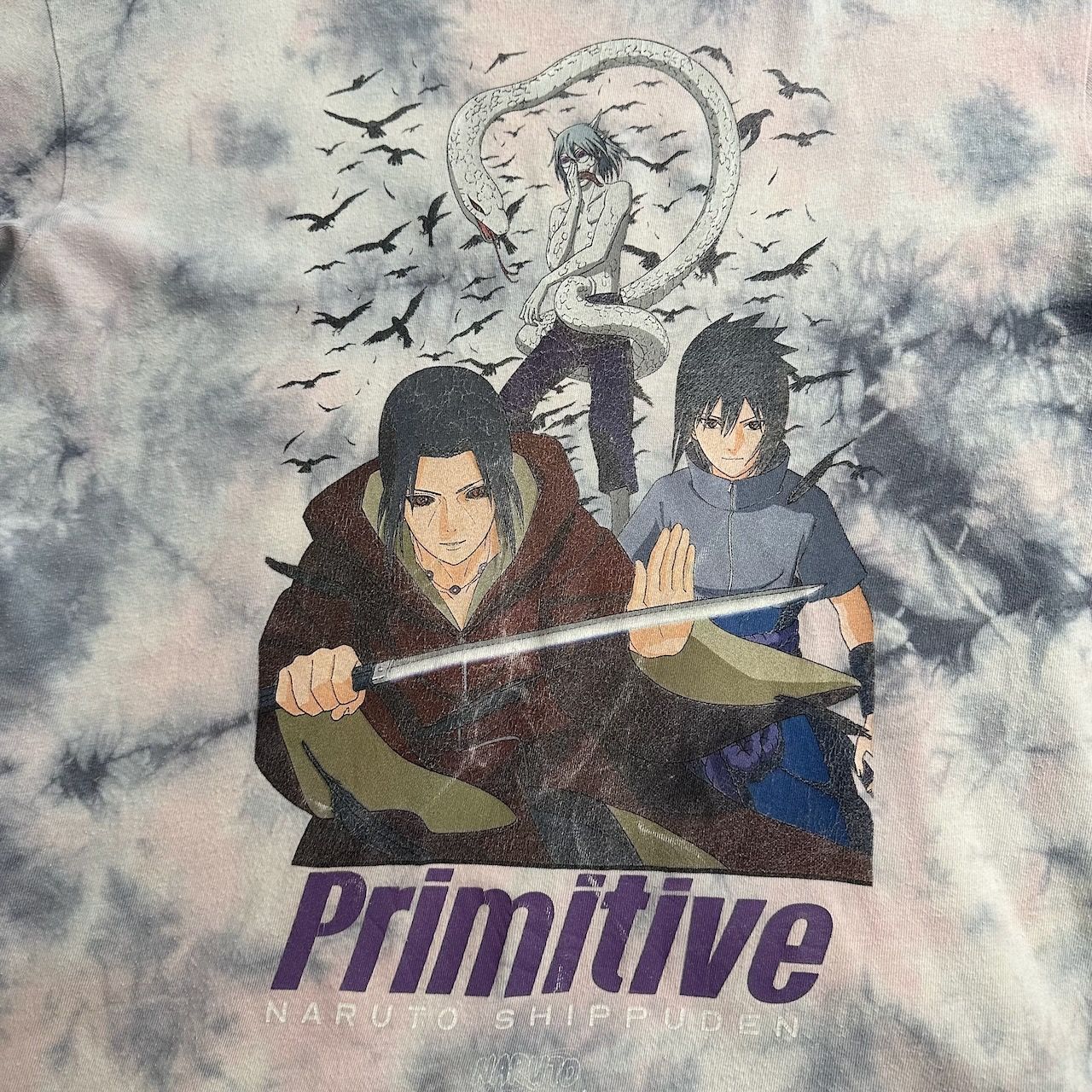 NARUTO ナルト イタチ サスケ カブト アニメTシャツ タイダイ染 - メルカリ