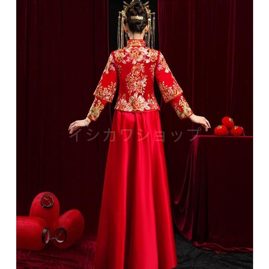 チャイナ服 上下セット