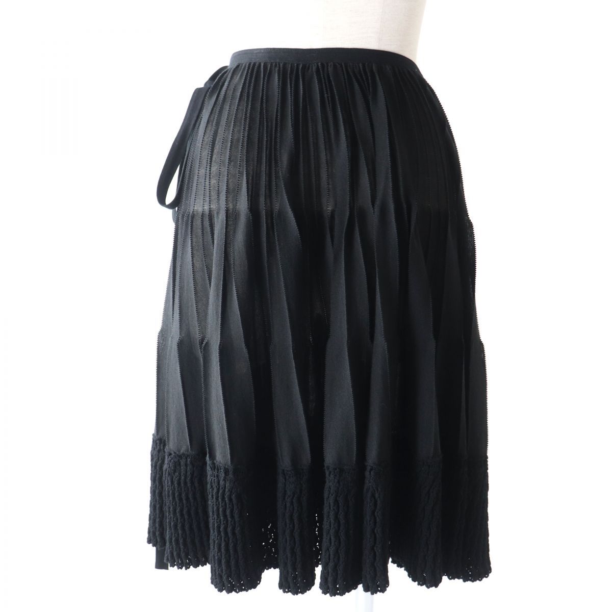 CHANEL プリーツ・レーススカート 【公式通販】