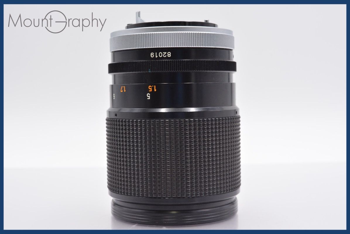 ★極上品★ キヤノン LENS FD 135mm F2.5 SC★前後キャップ★ ☆極上美品☆ キヤノン Canon FD 135mm F2.5 S.C. 前後キャップ