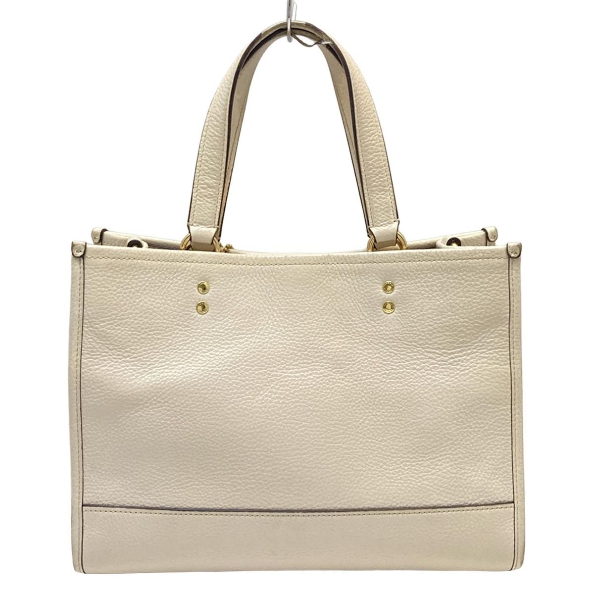 COACH(コーチ) トートバッグ - C2004 白 レザー - メルカリ COACH(コーチ) トートバッグ - C2004 白 レザー - メルカリ