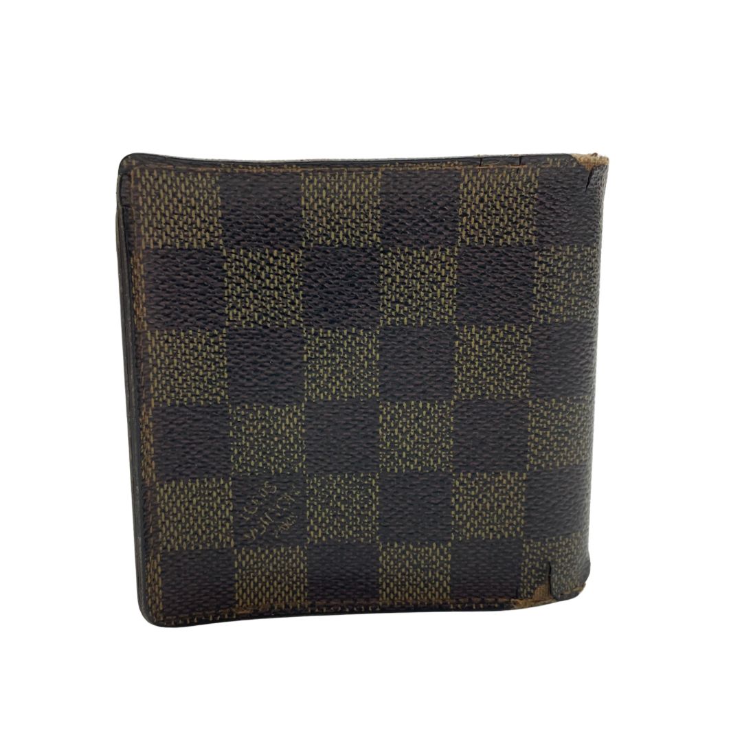 2476 LOUIS VUITTON ルイヴィトン ダミエ 二つ折り財布