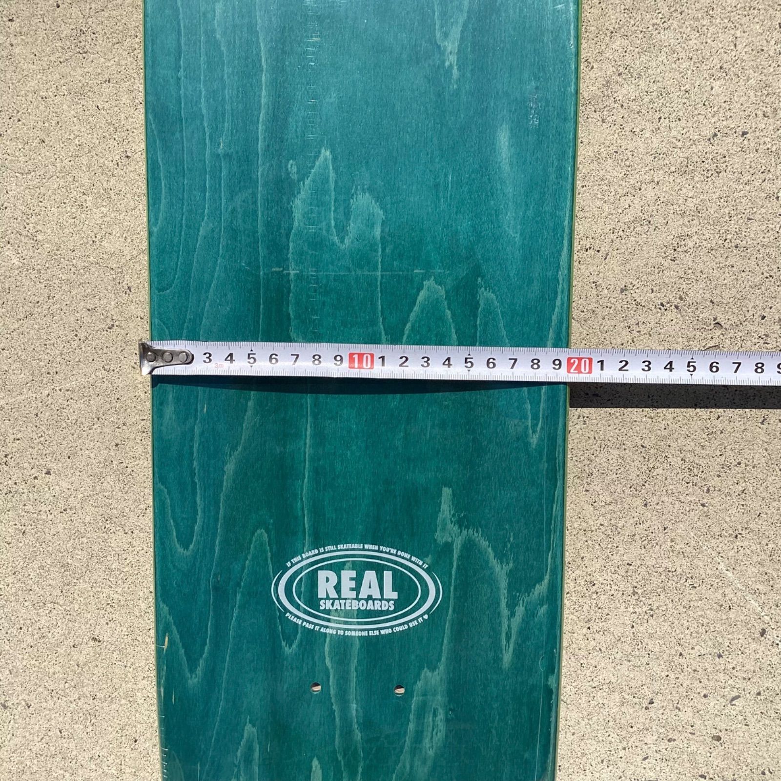 ムラサキパーク公式】REAL DECK TEAM CLASSIC OVAL BLUE 8.5 inch