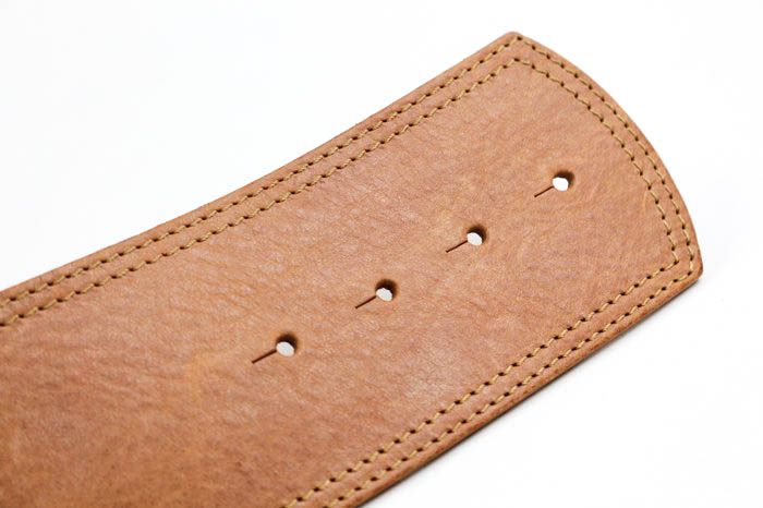 新品 アンボワーズ AMBOISE メッシュベルト ブラウン フランス製 セール】 AMBOISE カウレザー メッシュベルト （ベルト