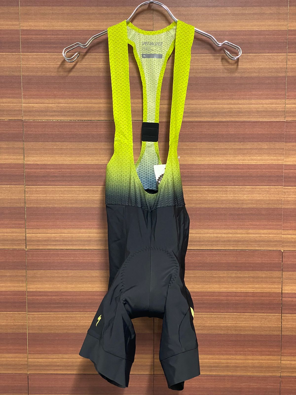 HO313 スペシャライズド SPECIALIZED SL BIB SHORTS ビブショーツ 黒黄