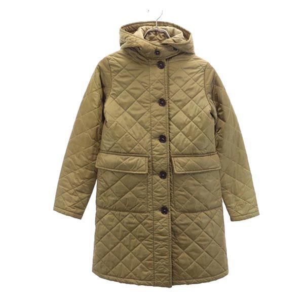 マッキントッシュ キルティングコート 34 キャメル Mackintosh フード 