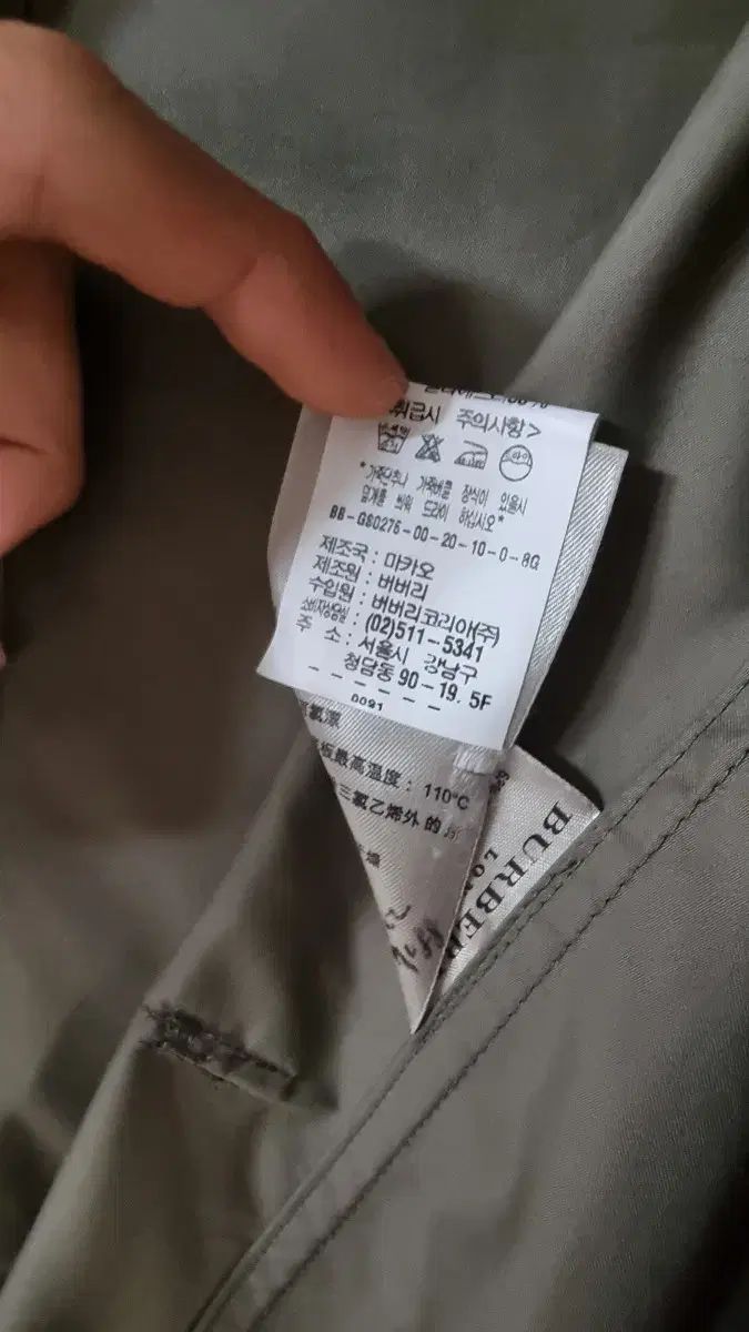 バーバリー カーキ WHO フード トレンチコート GMサイズ ヴィンテージ KANDAIZUMI_COM