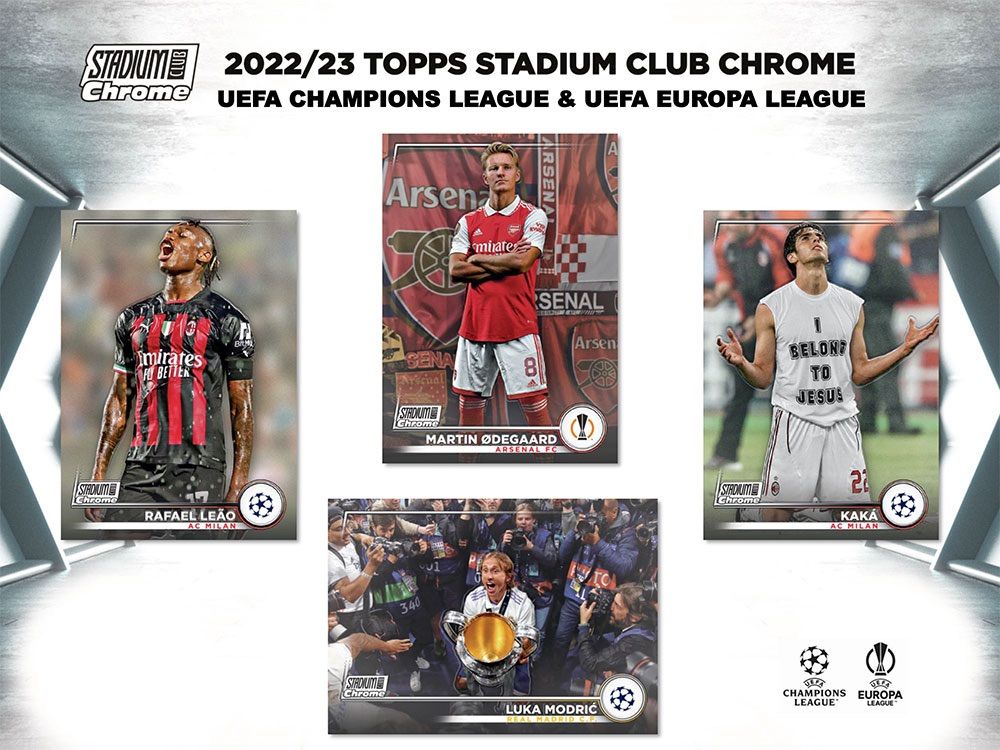 新品 未開封ボックス】2022-23 Topps Stadium Club Chrome UEFA ...