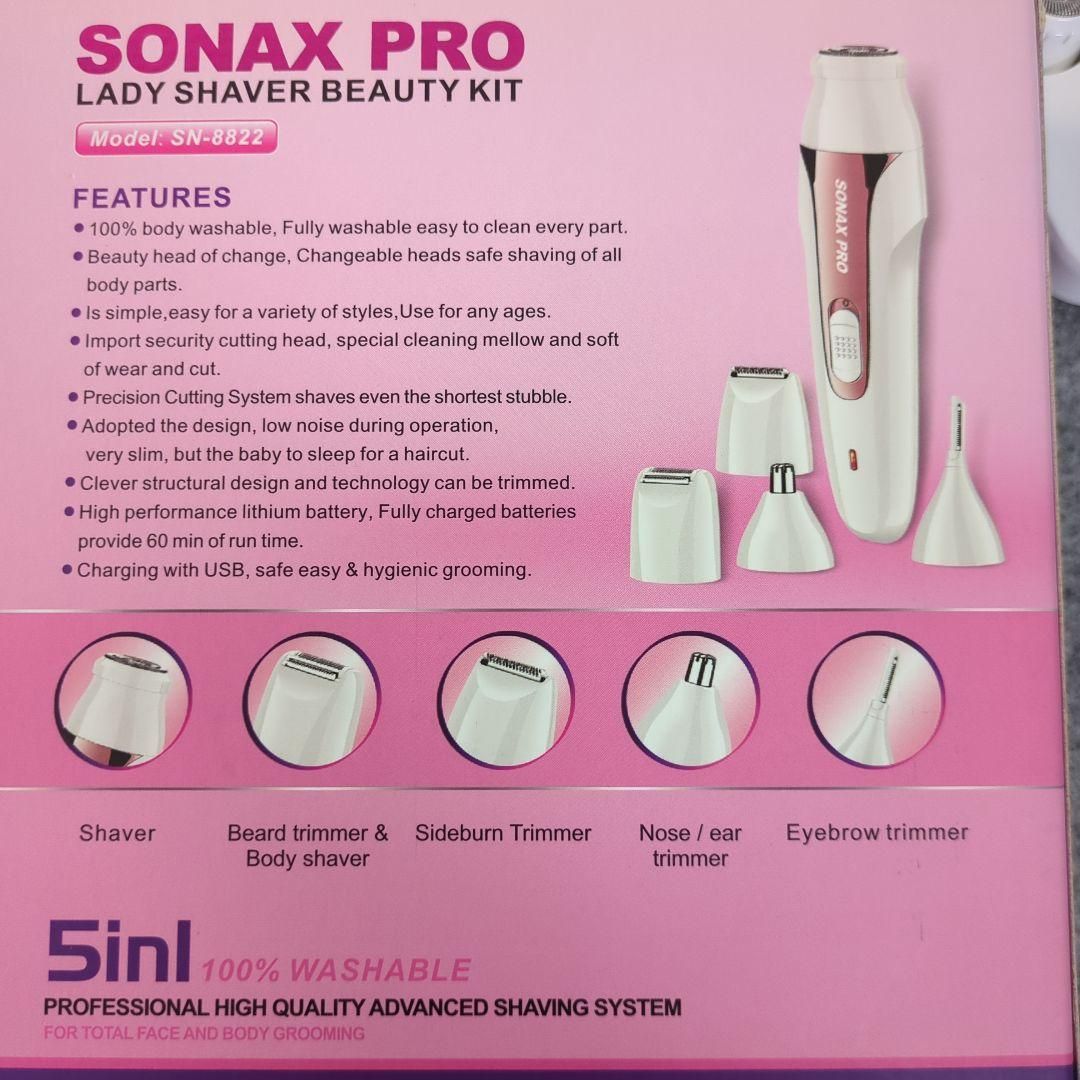 508-10-1 SONAX PRO レディースシェーバー 5in1 508-10-1 SONAX PRO レディースシェーバー 5in1 SONAX PRO