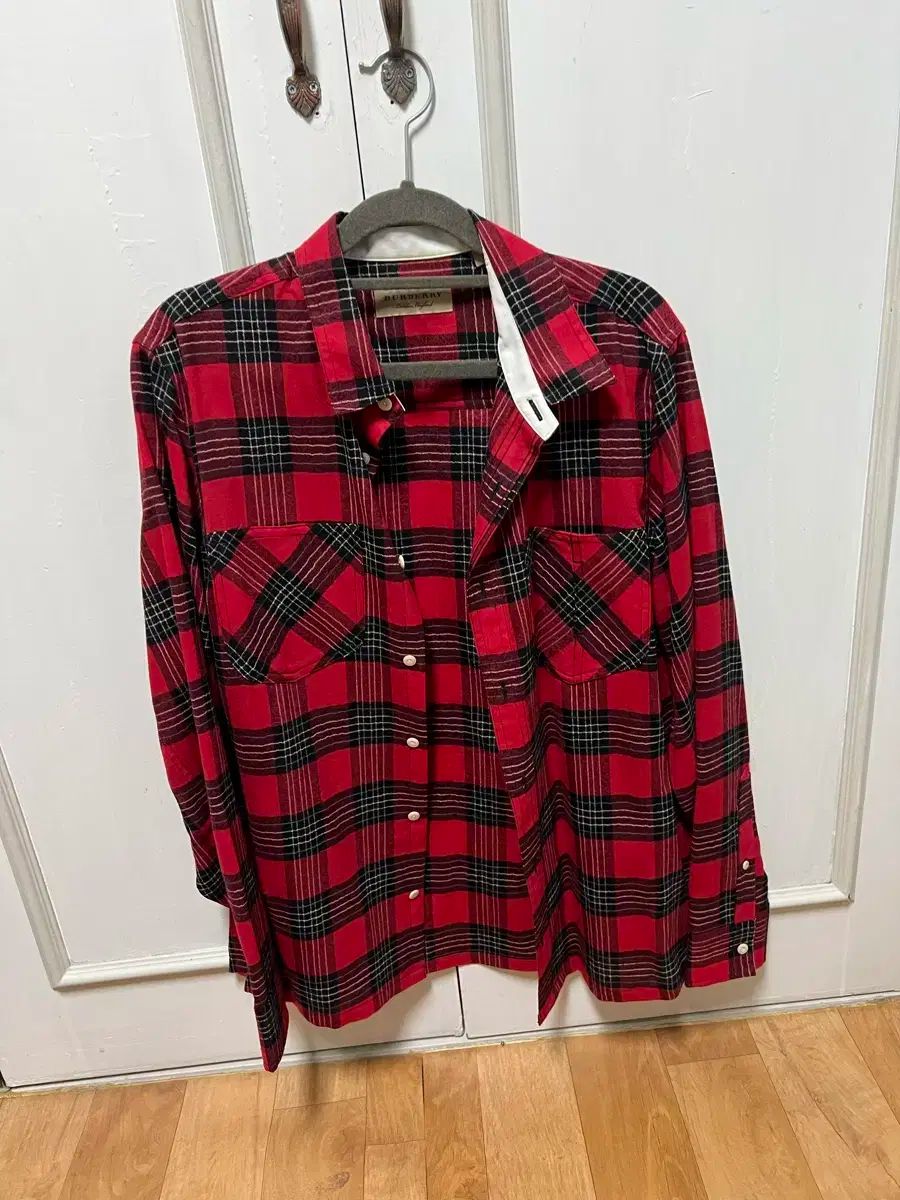 BURBERRY(バーバリー ) ウール タータンチェックシャツ S サイズ