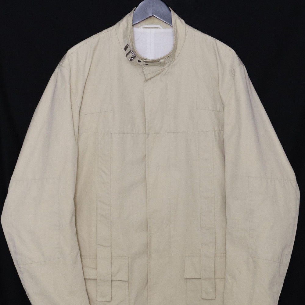 JIL SANDER BELTED MOTO JACKET サイズ54 ベージュ RN.104642-CA.34767