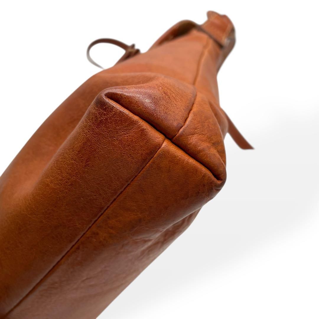 Dakotaブラウンレザー ショルダーバッグ ダコタ Dakota ダコタ ショルダーバッグ Dakota バッグ ラポール