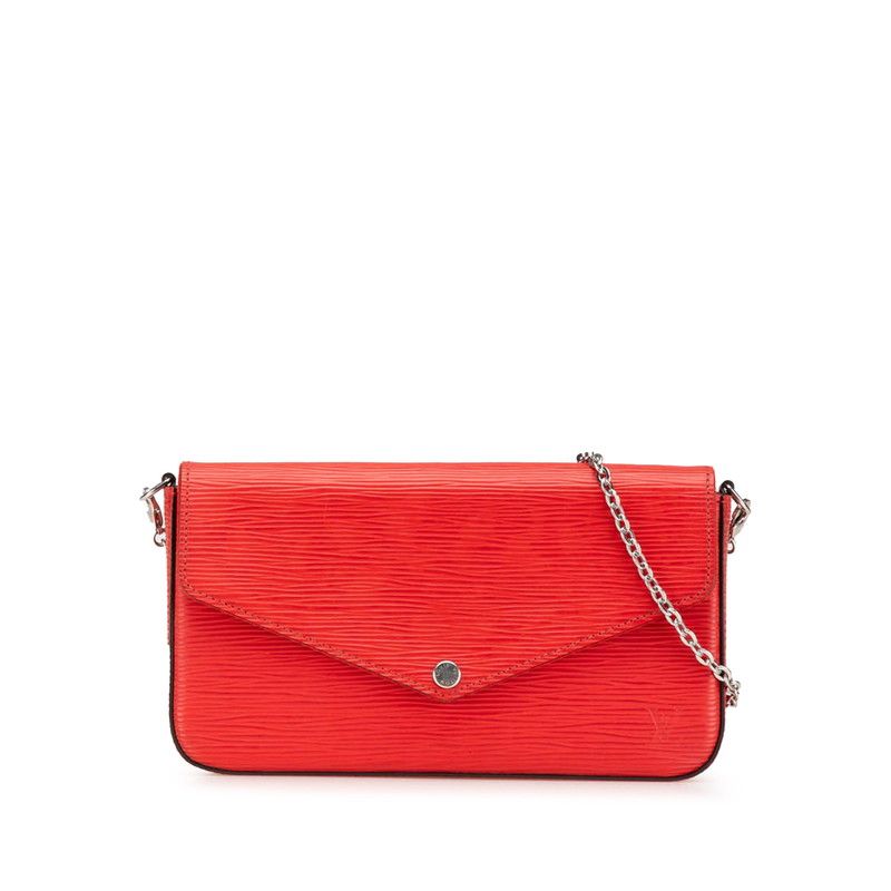 ルイ ヴィトン エピ ポシェット フェリーチェ 斜め掛け チェーン  