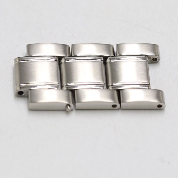 1円 良品 タグホイヤー 純正ベルト 3コマ 20mm用 シルバーカラー