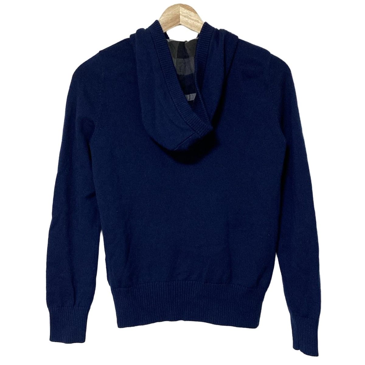 ブルーレーベルクレストブリッジ ブルゾン　ネイビー　38サイズ ブルーレーベルクレストブリッジ ブルゾン サイズ38 M レディース美品