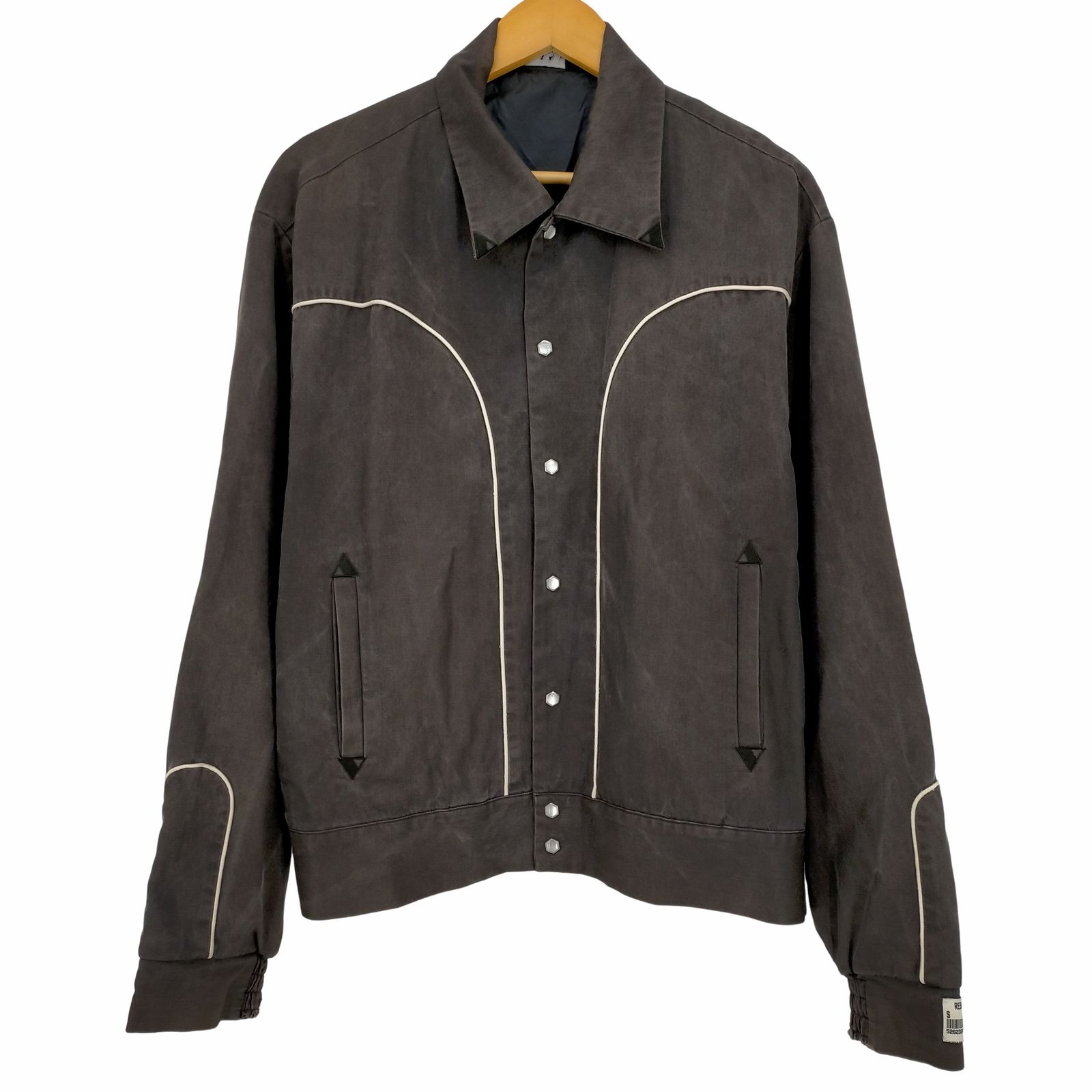 アールエムギャング ラムダ タカハシ R.M GANG LAMBDA TAKAHASHI R003 wide western shirt  ウエスタンシャツジャケット メンズ FREE - メルカリ