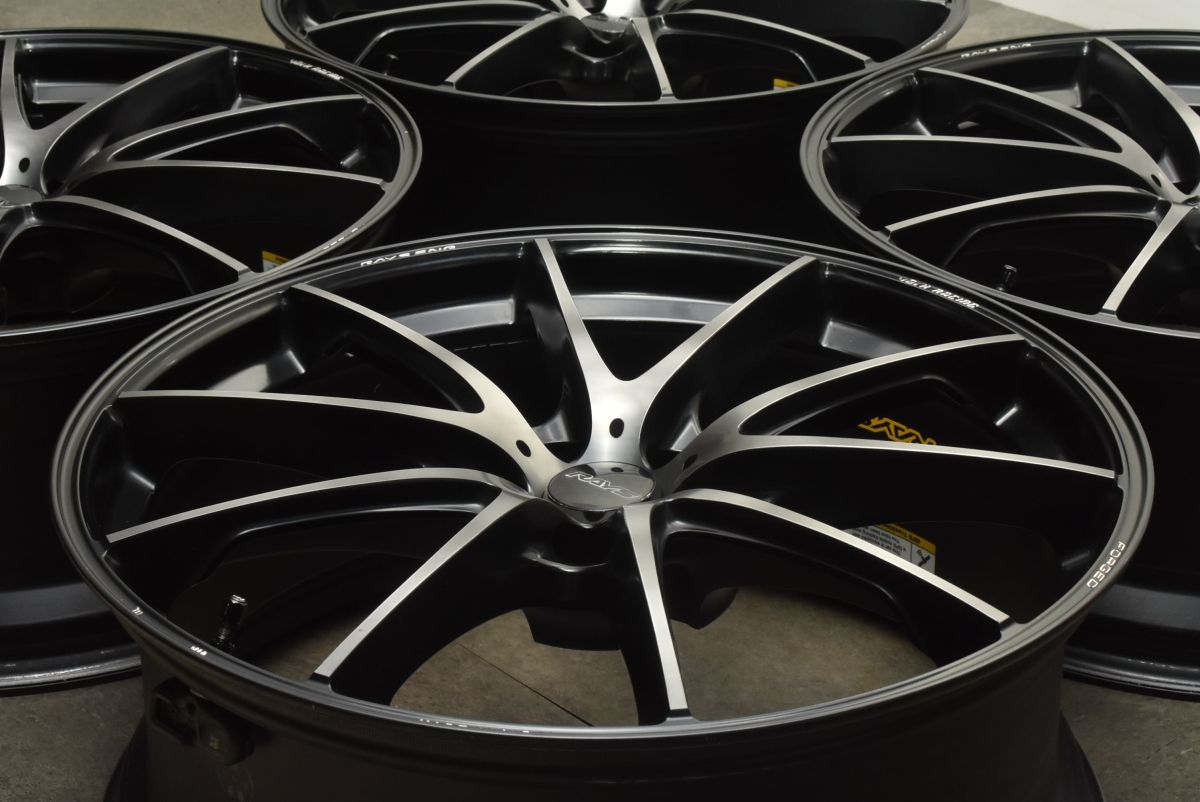 鍛造品 RAYS VOLK RACING G25 EDGE F 22in 9J 32 PCD114.3 4本 レイズ ボルクレーシング レクサス RX クラウンスポーツ