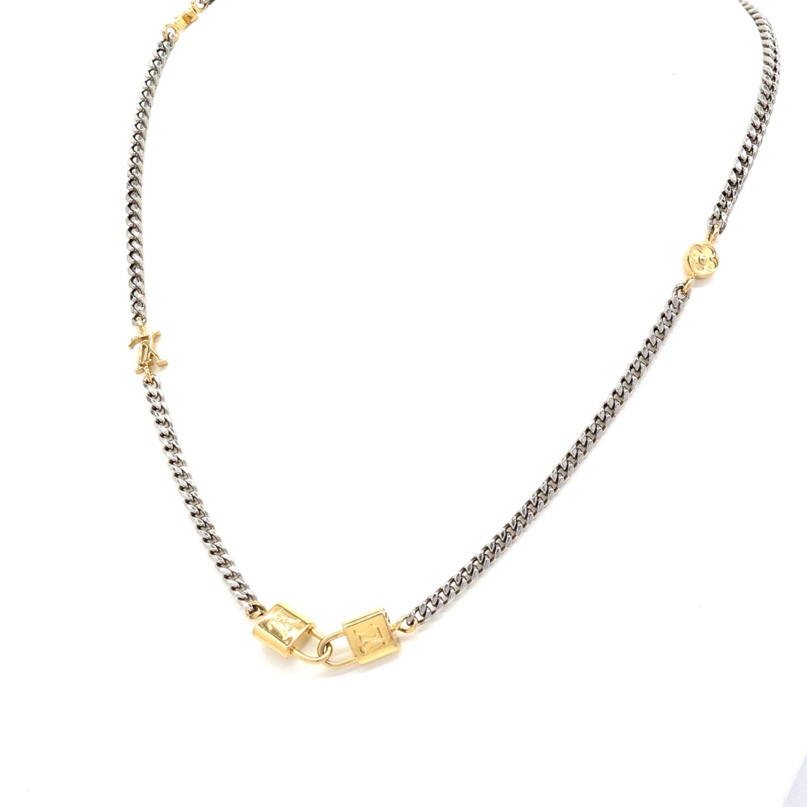 LOUIS VUITTON M00347 グラスチェーン　ネックレス ルイヴィトン M00347 3IN1 グラスチェーン ネックレス