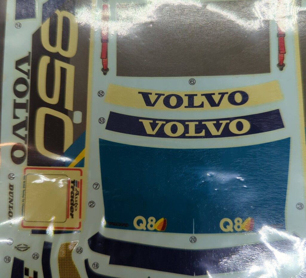 タミヤ 1/24スポーツカーシリーズNo.168 ボルボ850サルーンBTCC