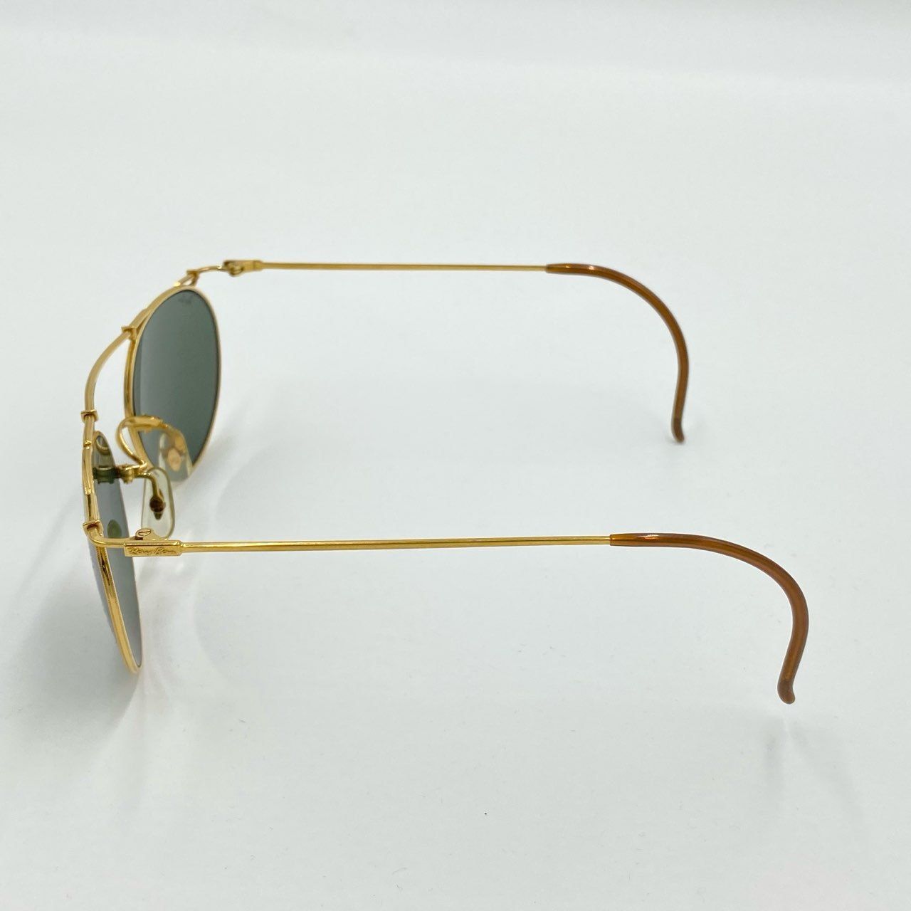 『極美品！』希少！RAYBAN レイバン B&L ボシュロム社製 サングラス Ray-Ban レイバン サングラス B&L SMALL ROUNDMETAL W1573 XOBJ