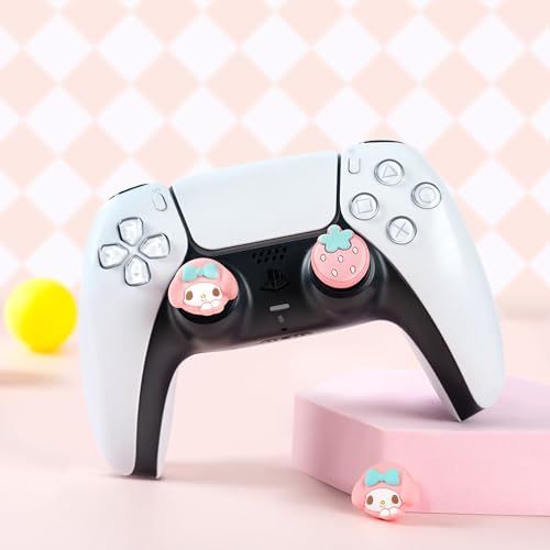 PS4 PS5 Switch Proコントローラー パッド 4個入り ピンク PS4 PS5 Switch Proコントローラー パッド 4個入り ピンク
