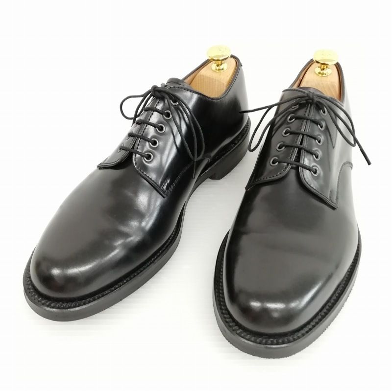 リーガル REGAL TOKYO コードバン プレーントゥ レザー ドレス