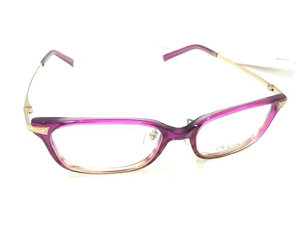 Ptolemy 48 トレミーフォーティエイト POKER FACEコラボ メガネ 眼鏡 めがね レディース パープル系 FD 8726