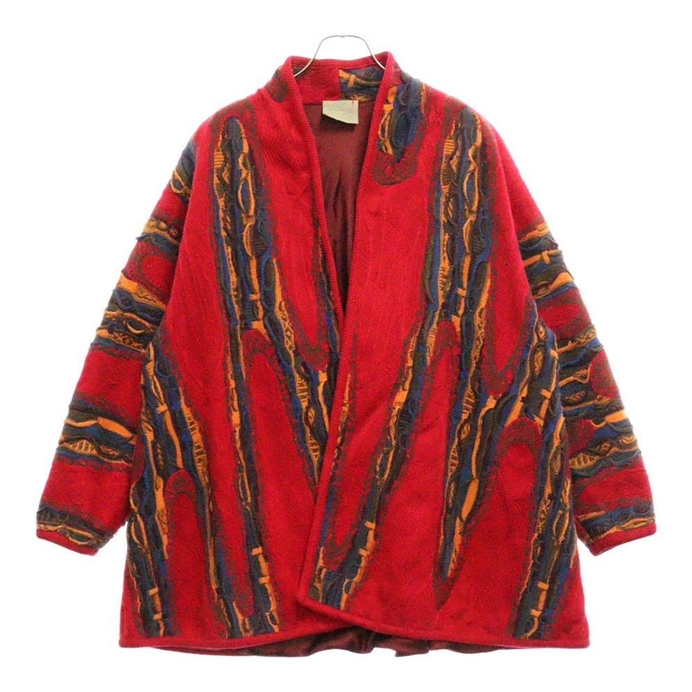 COOGI クージー ノー 3Dカーディガン ニット マルチ
