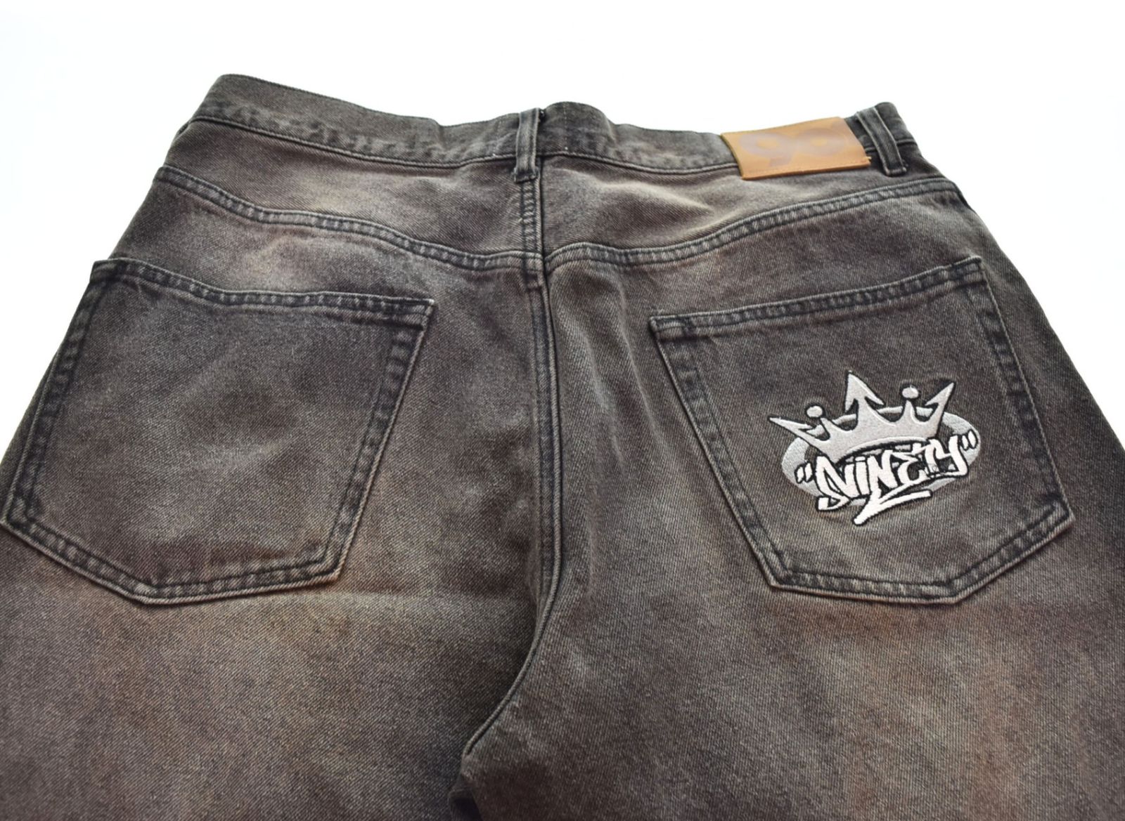 ナインティナインティ 9090 King Logo Buggy Denim キングロゴ