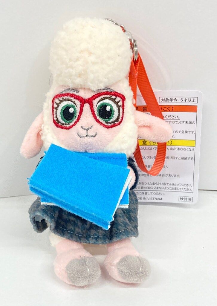 ズートピアヤックと副市長のベルウェザーぬいぐるみキーホルダーセットと缶ボックス 東京ディズニーリゾート ぬいぐるみチャーム ズートピア ベル