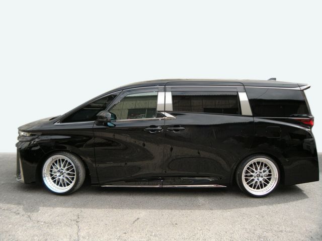 【最鏡面】ＡＡＨＨ４０ アルファード/ヴェルファイア（バイザー付き車用） ステンレス ピラー 鏡面ＨＹＰＥＲ INVENTER/grow/ピラーパネル/メッキピラー/車パーツ/鏡面