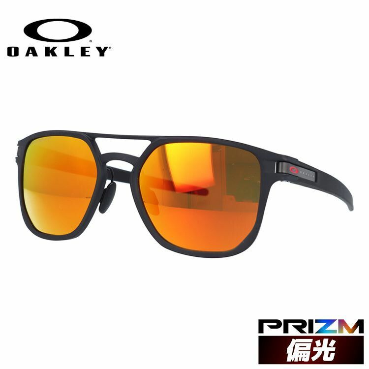 オークリー 偏光 サングラス ラッチアルファ プリズム OAKLEY LATCH ALPHA OO4128-0553 53サイズ  ヘキサゴン（ダブルブリッジ） 釣り ドライブ メンズ レディース モデル 【海外正規品】 - メルカリ