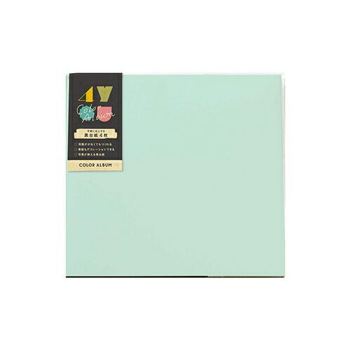 まとめ いろは出版 アルバム 4 you color album 8ページ pale green GA4-18 ×9セット