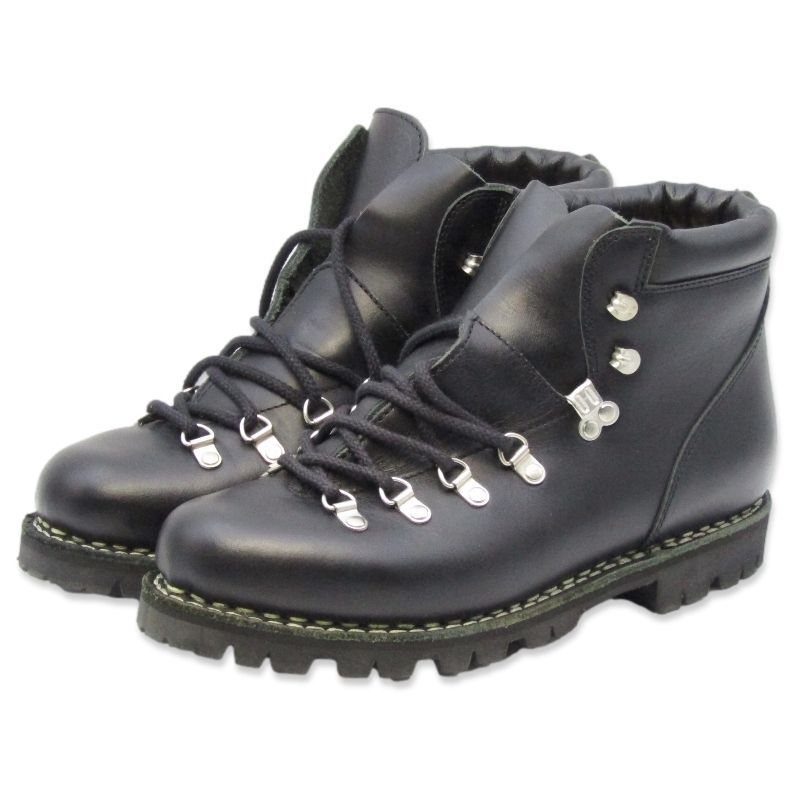 美品 Paraboot パラブーツ UK8 AVORIAZ 74612 マウンテンブーツ アヴォリアーズ レザートレッキングブーツ NOIRE-LIS  NOIR 22001312 - メルカリ