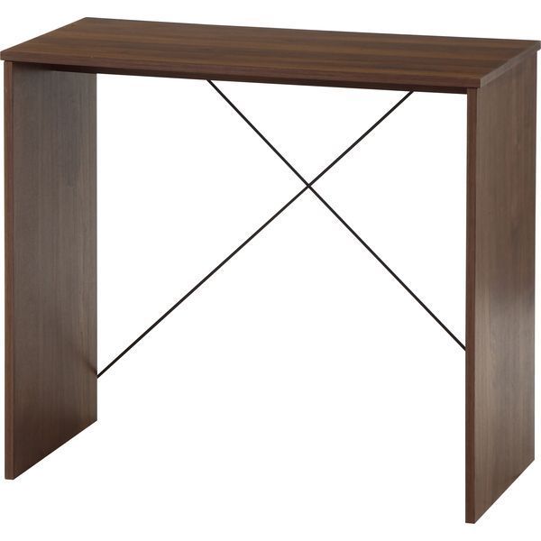 ワイヤーデスク MBR ミディアムブラウン 組立品