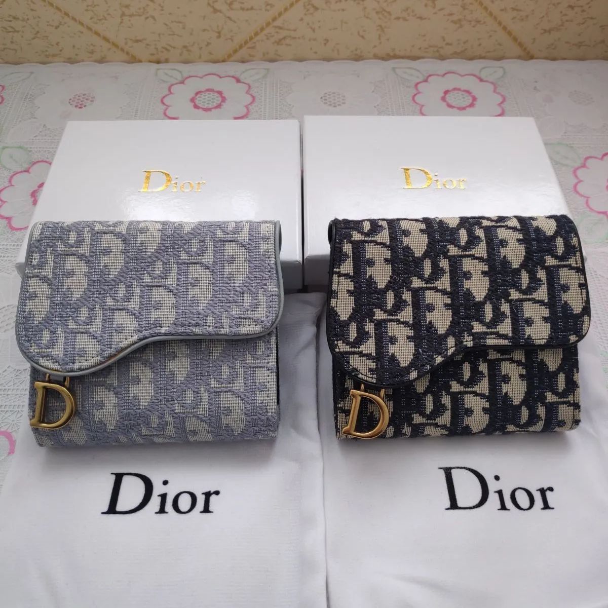 新品未使用！クリスチャンディオール/Dior 3つ折り財布☆ロータスウォレット 折りたたみ財布 レディース☆ - メルカリ