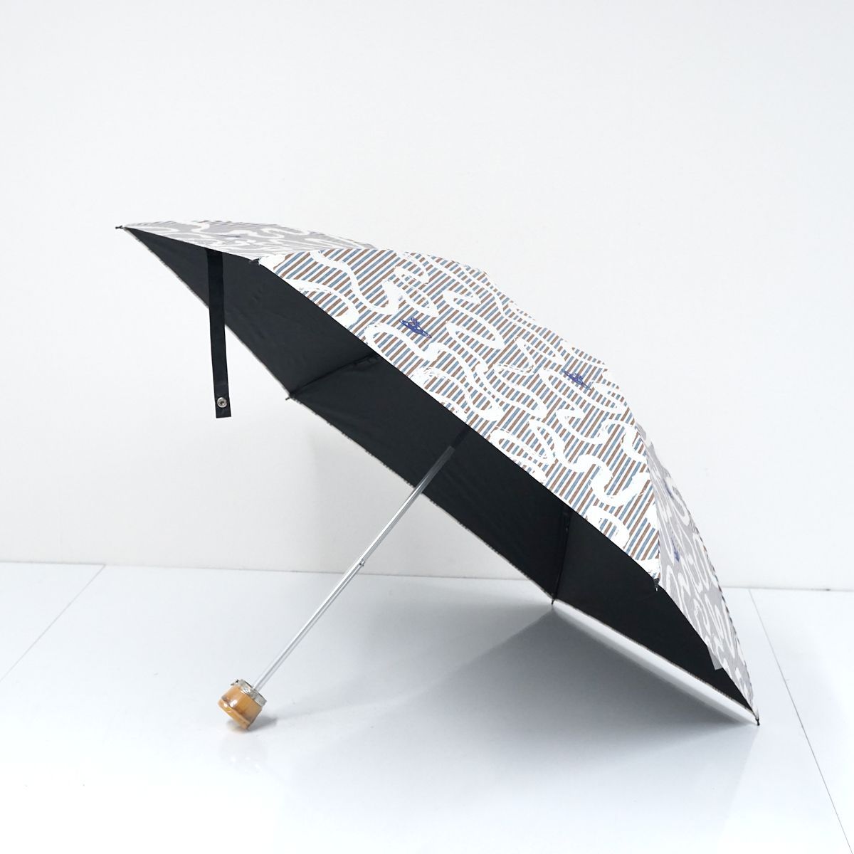 美品【Vivienne Westwood】晴雨兼用 折り畳み傘 ヴィヴィアンウエストウッド 折りたたみ傘