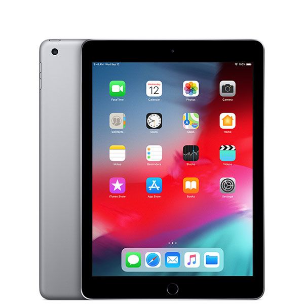 中古】 iPad 第6世代 32GB 美品 SIMフリー Wi-Fi+Cellular スペース 