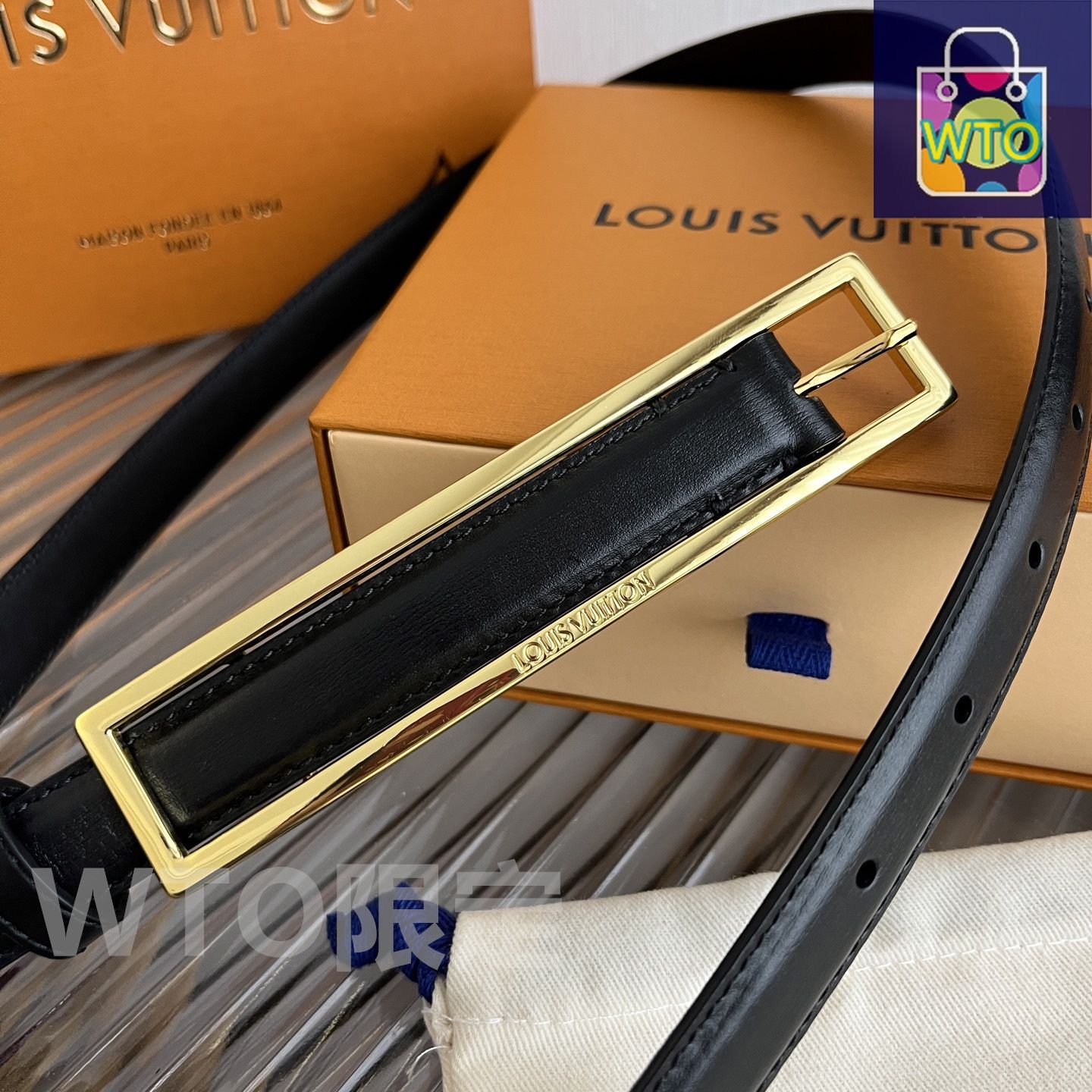 ルイ ヴィトン モノグラム ベルト 85cm ルイ・ヴィトン サン