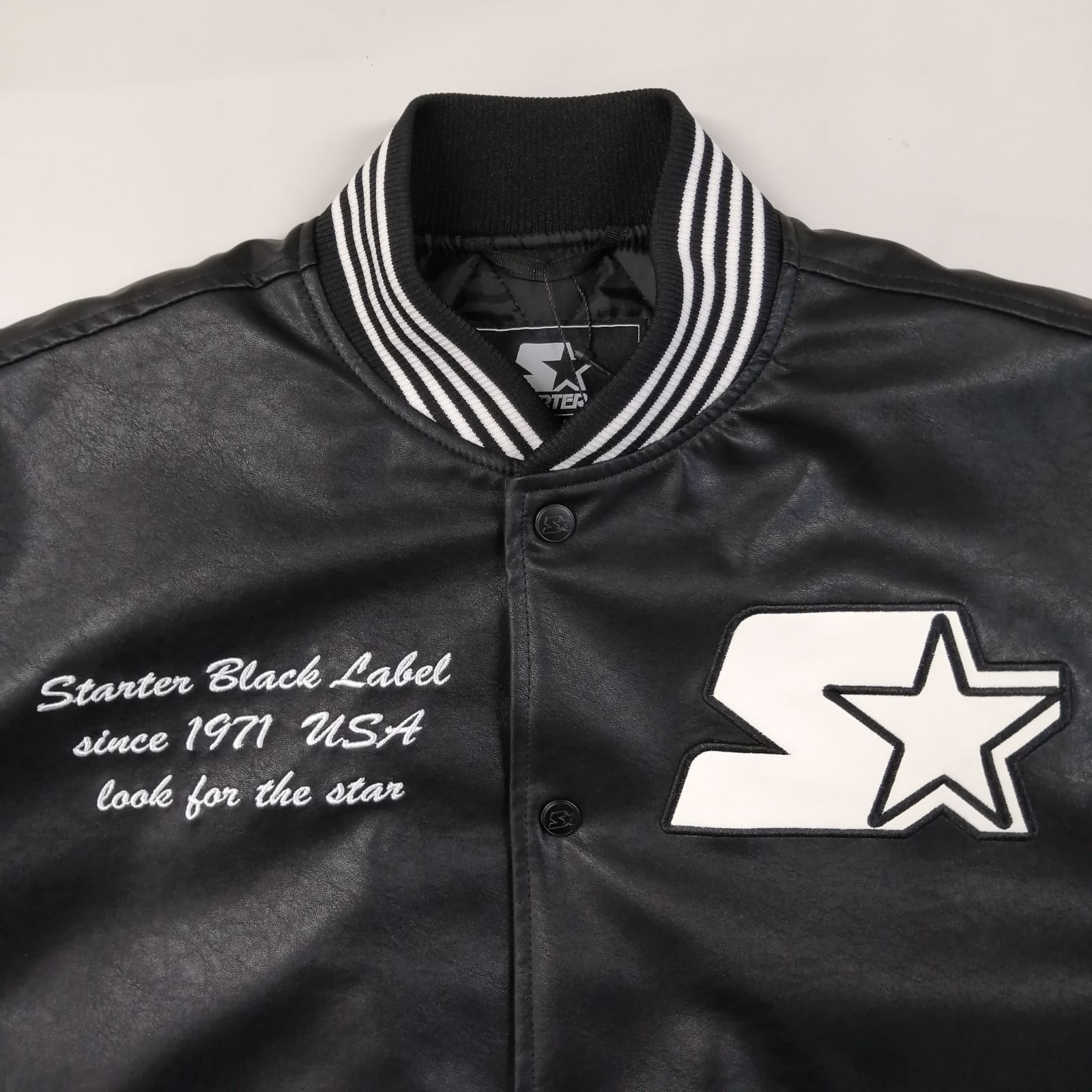新作】【STARTER BLACK LABEL／スターターブラックレーベル・PU中綿