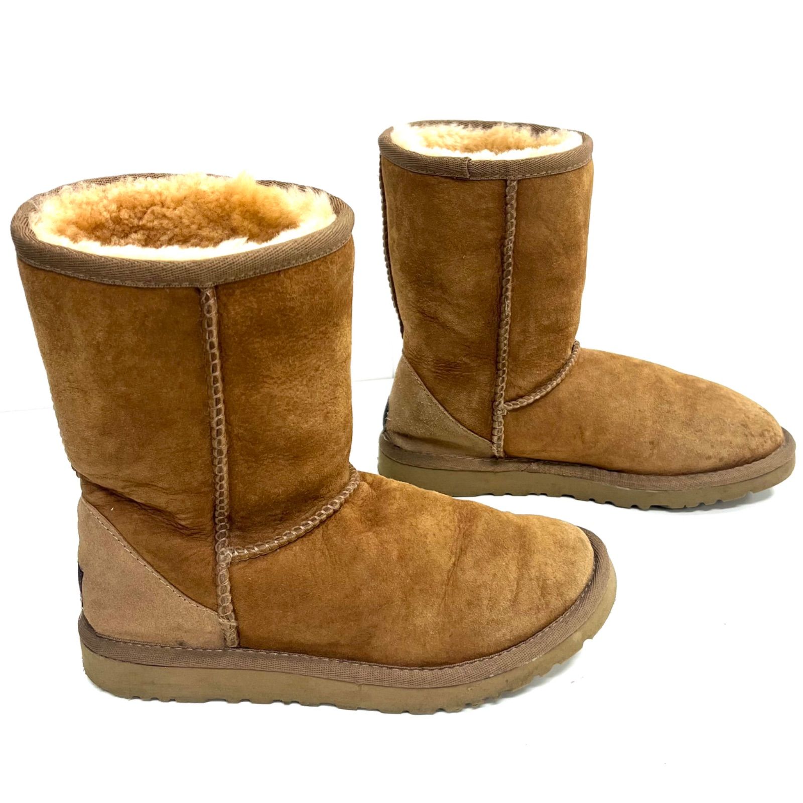 UGG☆アグオーストラリア ムートンブーツ 23.0 ブラウン茶色 